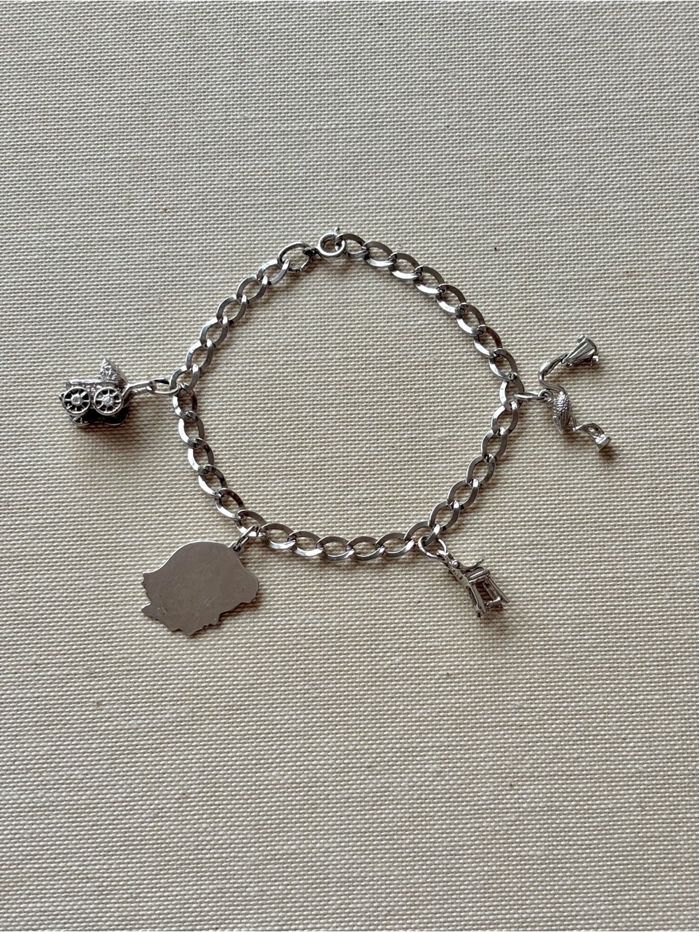 Sterling Silver Charm Bracelet